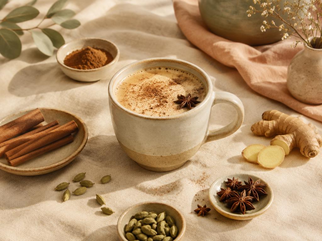 Un chai como alternativa al café